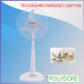 20" battery energy fan rechargeable fan with LED light